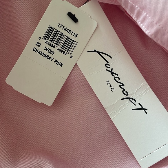 Foxcroft Pink‎ Chambray Dress Size 22 - Picture 5 of 5